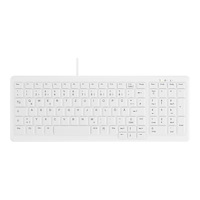 CHERRY Contour Active Key MedicalKey ClassicClean AK-C7000 - tangentbord - medicinsk, hygienisk design compact - tysk - vit Inm...