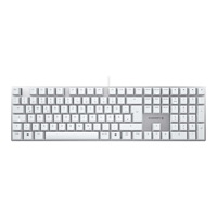 CHERRY CHERRY KC 200 MX - tangentbord - QWERTZ - tysk - vit Inmatningsenhet