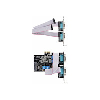 StarTech.com StarTech.com 4-Port Serial PCIe Card, Quad-Port PCI Express to RS232/RS422/RS485 (DB9) Serial Card, Low-Profile Bracket...
