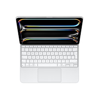 Apple Apple Magic Keyboard - tangentbord och foliefodral - med pekdyna - QWERTY - internationell engelska - vit Inmatningsenhe...