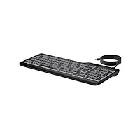 Hewlett-Packard HP 405 - tangentbord - flera enheter - 65% compact - tysk - svart Inmatningsenhet