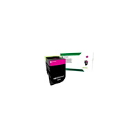 Lexmark International Lexmark 802HM - Lång livslängd - magenta - original - tonerkassett - LCCP, LRP
