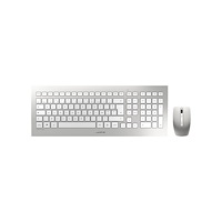 CHERRY CHERRY DW 8000 - sats med tangentbord och mus - fransk - vit, silver Inmatningsenhet