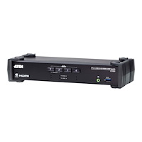ATEN Technology ATEN CS1824 KVMP Switch - omkopplare för tangentbord/video/mus/ljud/USB - 4 portar