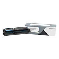 Lexmark International Lexmark - cyan - original - tonerkassett