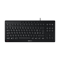 CHERRY CHERRY STREAM KEYBOARD TKL - tangentbord - schweizisk - svart Inmatningsenhet