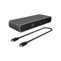 RaidSonic Technology ICY BOX IB-DK8801-TB4 - dockningsstation - USB-C / Thunderbolt 4 - HDMI, DP - 1GbE