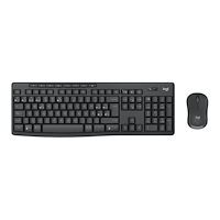 Logitech Logitech MK370 Combo for Business - sats med tangentbord och mus - QWERTZ - schweizisk - grafit Inmatningsenhet