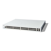 Cisco Systems Cisco Catalyst 1300-48T-4X - switch - 48 portar - Administrerad - rackmonterbar