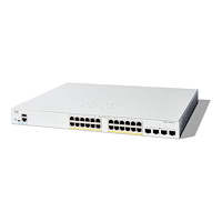 Cisco Systems Cisco Catalyst 1300-24FP-4X - switch - 24 portar - Administrerad - rackmonterbar