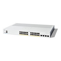 Cisco Systems Cisco Catalyst 1200-24P-4X - switch - 24 portar - smart - rackmonterbar