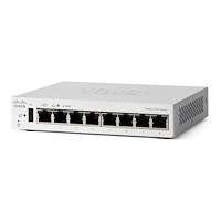 Cisco Systems Cisco Catalyst 1200-8T-D - switch - Gigabit Ethernet - 8 portar - smart