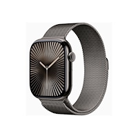 Apple Apple Watch Series 10 (GPS + Cellular) - skiffer titan - smart klocka med milanesisk loop - skiffer - 64 GB