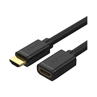UNITEK Unitek Y-C166K - HDMI-förlängningskabel med Ethernet - 3 m