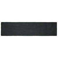 vidaXL Områdesmattor Rektangulär Mörkgrå 60 x 300 cm Jute