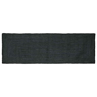 vidaXL Områdesmattor Rektangulär Mörkgrå 80 x 250 cm Jute