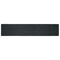 vidaXL Områdesmattor Rektangulär Mörkgrå 80 x 400 cm Jute