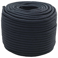 vidaXL Båtsnöre Kungsblå 500 m Polyester