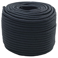 vidaXL Båtsnöre Kungsblå 100 m Polyester