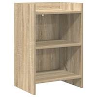 vidaXL Sängbord Sonoma-ek 40 x 30 x 60 cm Konstruerat trä