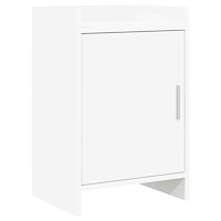 vidaXL Sängbord Vit 40 x 30 x 60 cm Konstruerat trä