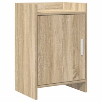 vidaXL Sängbord Sonoma-ek 40 x 30 x 60 cm Konstruerat trä