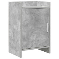 vidaXL Sängbord Betonggrå 40 x 30 x 60 cm Konstruerat trä