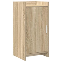 vidaXL Sideboard Sonoma-ek 40 x 36 x 80 cm Konstruerat trä