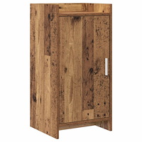 vidaXL Sideboard Gammalt trä 40 x 36 x 80 cm Konstruerat trä