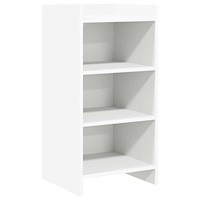 vidaXL Sideboard Vit 40 x 36 x 80 cm Konstruerat trä