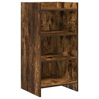 vidaXL Sideboard Rökt ek 40 x 36 x 80 cm Konstruerat trä