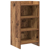 vidaXL Sideboard Gammalt trä 40 x 36 x 80 cm Konstruerat trä