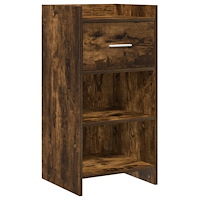 vidaXL Sideboard Rökt ek 40 x 36 x 80 cm Konstruerat trä