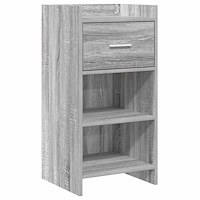 vidaXL Sideboard Grå Sonoma 40 x 36 x 80 cm Konstruerat trä