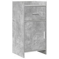 vidaXL Sideboard Betonggrå 40 x 36 x 80 cm Konstruerat trä