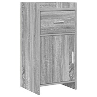 vidaXL Sideboard Grå Sonoma 40 x 36 x 80 cm Konstruerat trä