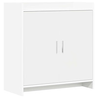 vidaXL Sideboard Vit 72 x 36 x 80 cm Konstruerat trä