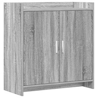 vidaXL Sideboard Grå Sonoma 72 x 36 x 80 cm Konstruerat trä
