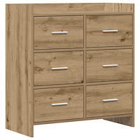 vidaXL Sideboard Artisan-ek 75 x 33 x 80 cm Konstruerat trä