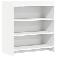 vidaXL Sideboard Vit 75 x 36 x 80 cm Konstruerat trä