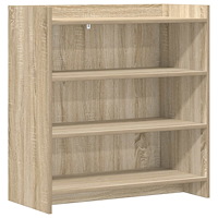 vidaXL Sideboard Sonoma-ek 75 x 36 x 80 cm Konstruerat trä
