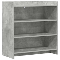 vidaXL Sideboard Betonggrå 75 x 36 x 80 cm Konstruerat trä