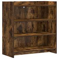 vidaXL Sideboard Rökt ek 75 x 36 x 80 cm Konstruerat trä