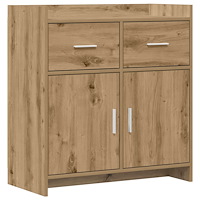 vidaXL Sideboard Artisan-ek 75 x 36 x 80 cm Konstruerat trä