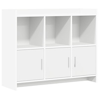 vidaXL Sideboard Vit 98,5 x 33 x 80 cm Konstruerat trä