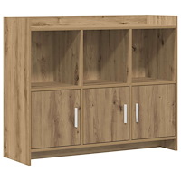 vidaXL Sideboard Artisan-ek 98,5 x 33 x 80 cm Konstruerat trä
