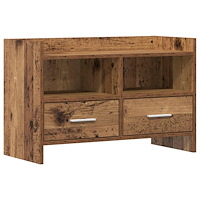 vidaXL TV-skåp 71,5 x 33 x 47 cm Gammalt trä Konstruerat trä