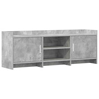 vidaXL TV-skåp 130 x 33 x 47 cm Betonggrå Konstruerat trä