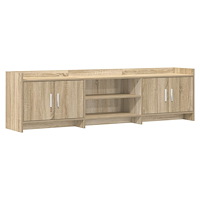vidaXL TV-skåp 168 x 33 x 47 cm Sonoma-ek Konstruerat trä