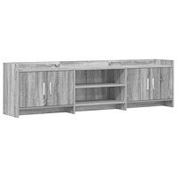 vidaXL TV-skåp 168 x 33 x 47 cm Grå Sonoma Konstruerat trä